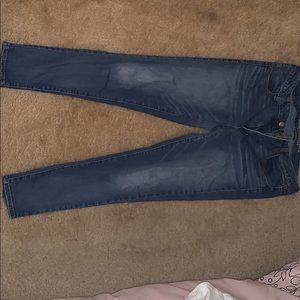 Denim jeggings